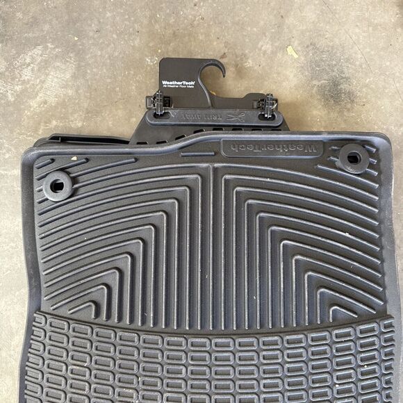 WeatherTech All-Weather Floor Mats W390 Honda Type R Front Set Black‎ - Picture 8 of 8